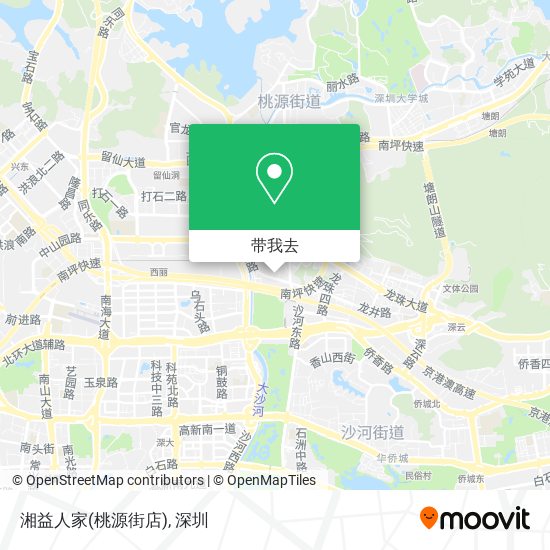 湘益人家(桃源街店)地图