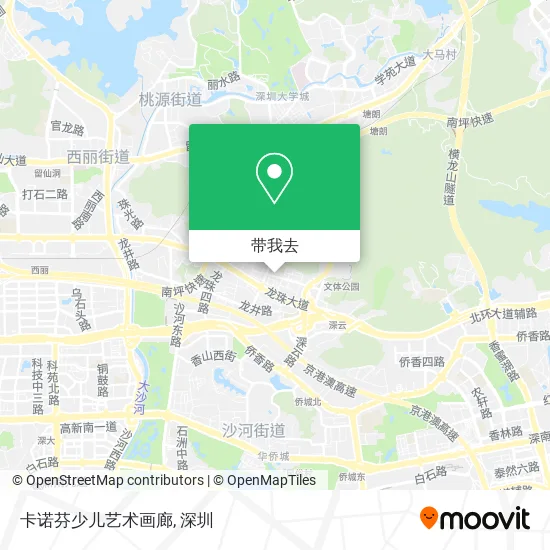 卡诺芬少儿艺术画廊地图