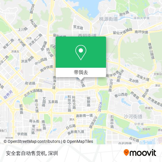 安全套自动售货机地图