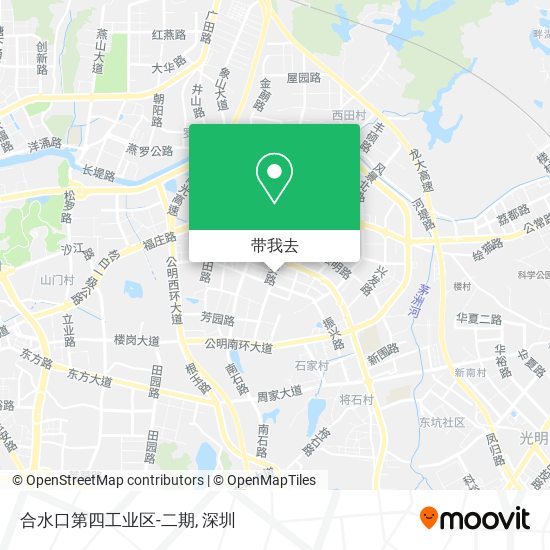 合水口第四工业区-二期地图