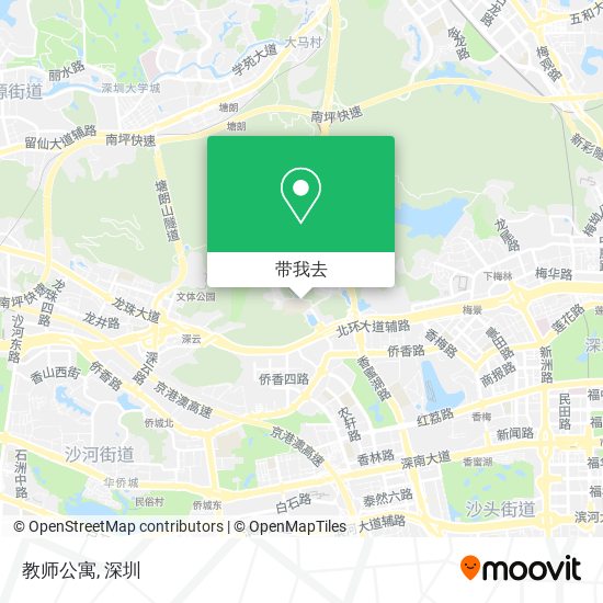 教师公寓地图
