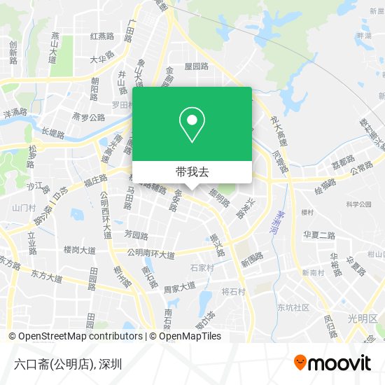 六口斋(公明店)地图