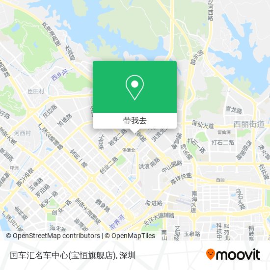 国车汇名车中心(宝恒旗舰店)地图