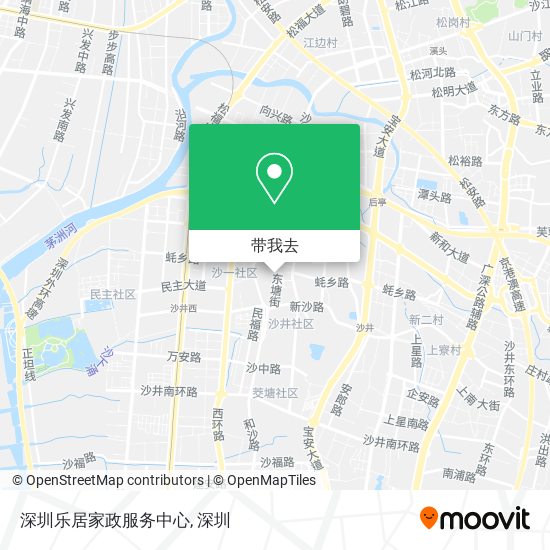 深圳乐居家政服务中心地图