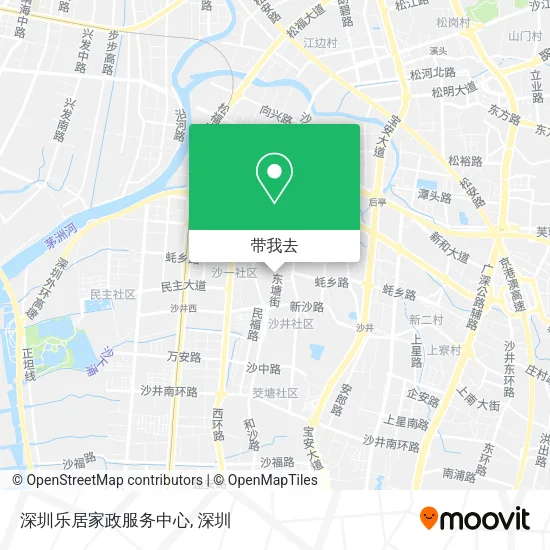 深圳乐居家政服务中心地图