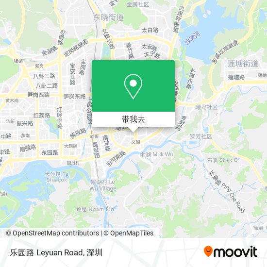 乐园路 Leyuan Road地图