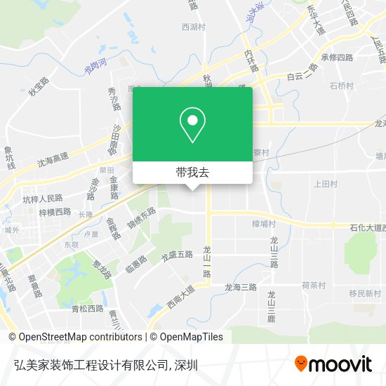 弘美家装饰工程设计有限公司地图