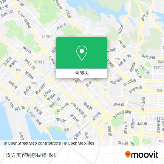 汉方美容刮痧拔罐地图