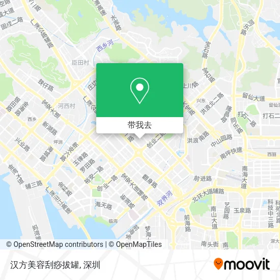 汉方美容刮痧拔罐地图