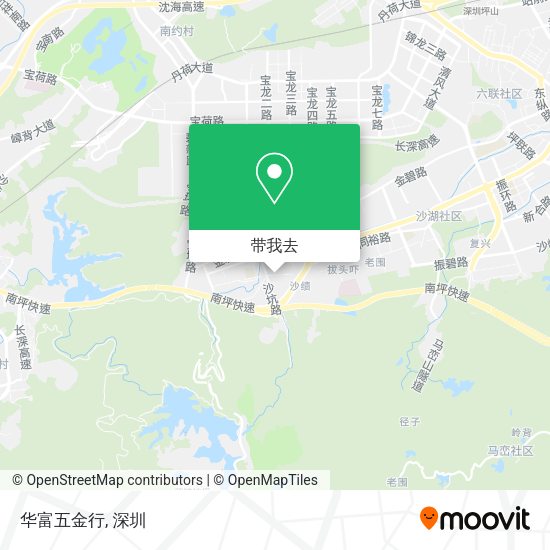 华富五金行地图