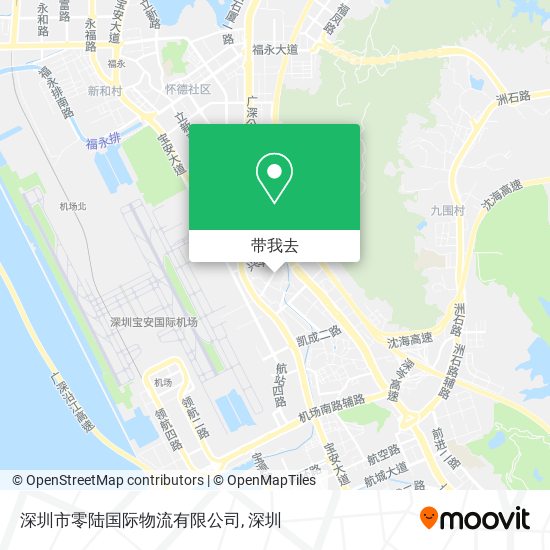 深圳市零陆国际物流有限公司地图
