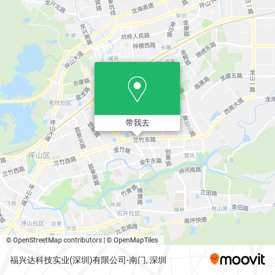 福兴达科技实业(深圳)有限公司-南门地图