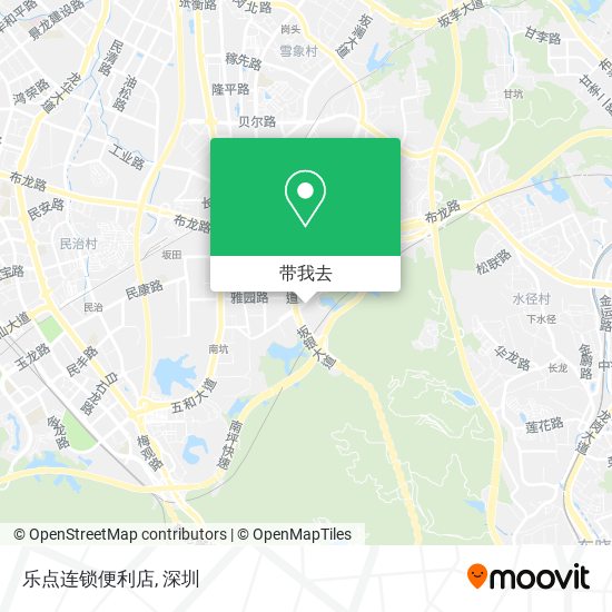 乐点连锁便利店地图