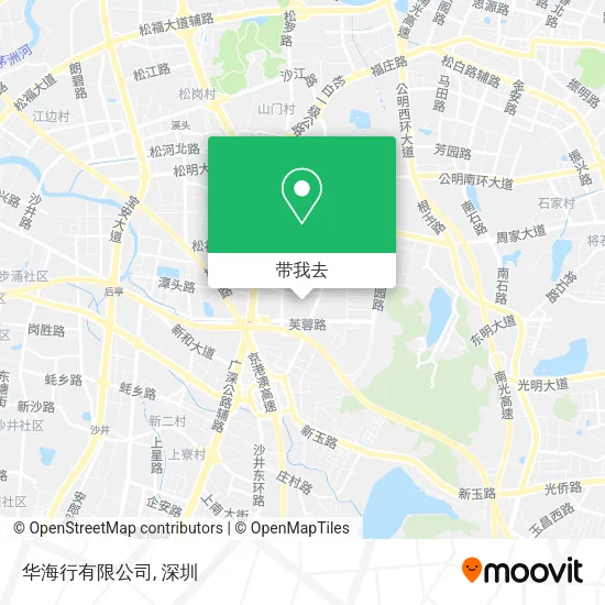 华海行有限公司地图