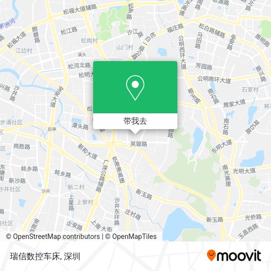 瑞信数控车床地图
