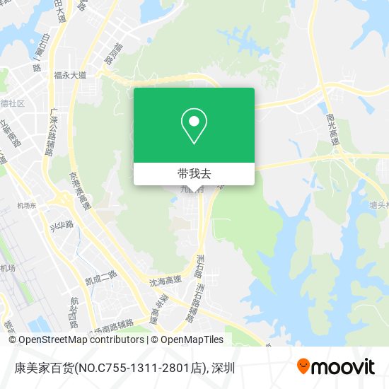 康美家百货(NO.C755-1311-2801店)地图