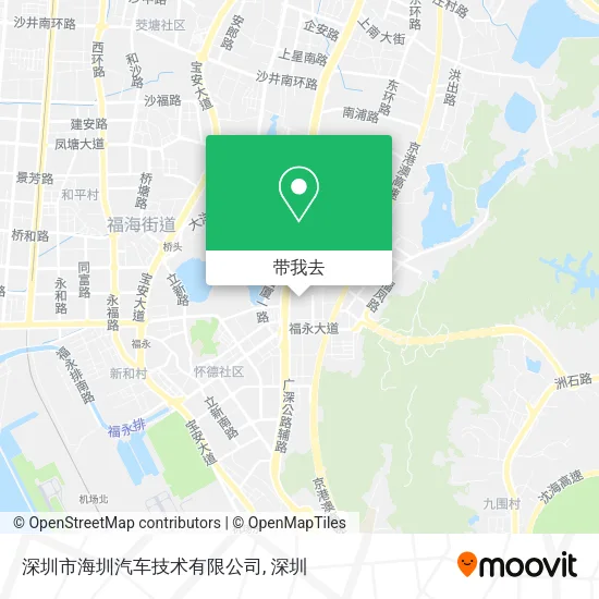 深圳市海圳汽车技术有限公司地图