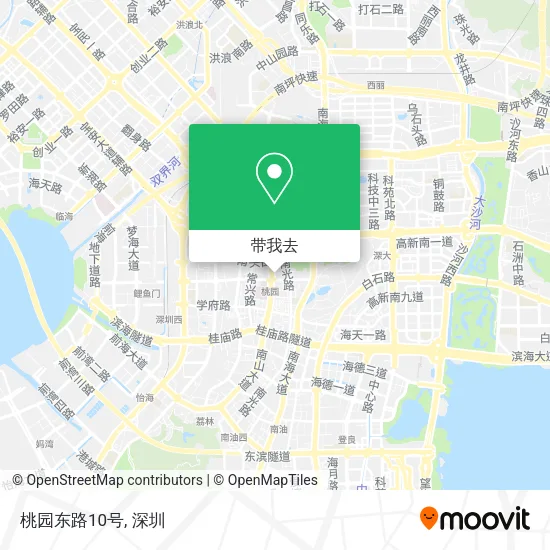 桃园东路10号地图