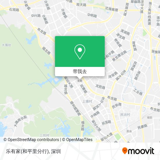 乐有家(和平里分行)地图