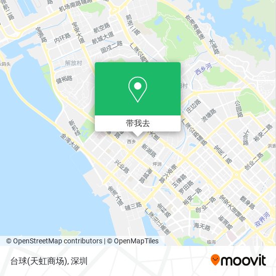 台球(天虹商场)地图