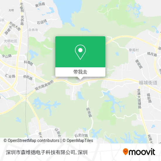 深圳市森维德电子科技有限公司地图