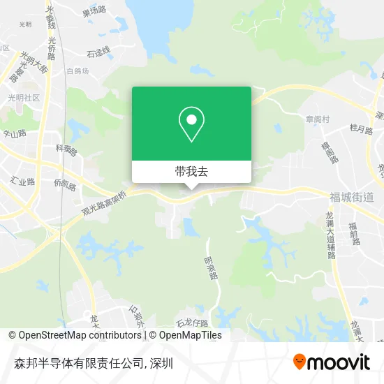 森邦半导体有限责任公司地图