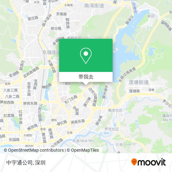 中宇通公司地图