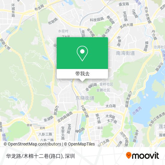 华龙路/木棉十二巷(路口)地图