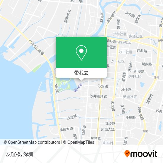 友谊楼地图