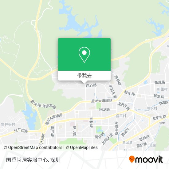 国香尚居客服中心地图