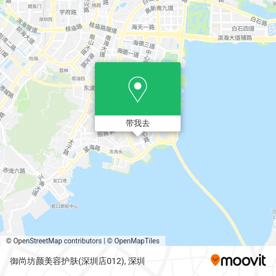 御尚坊颜美容护肤(深圳店012)地图