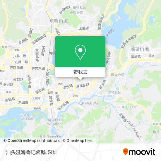 汕头澄海鲁记卤鹅地图