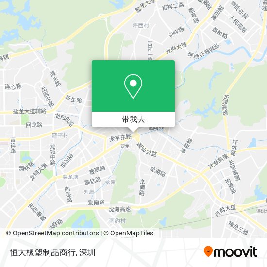 恒大橡塑制品商行地图