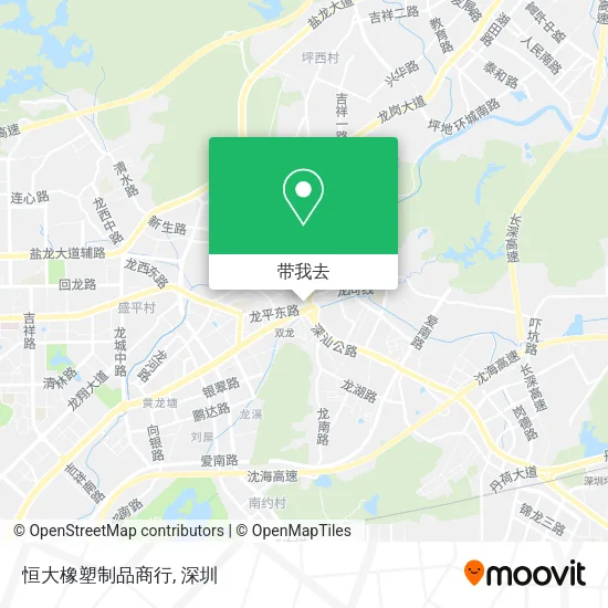 恒大橡塑制品商行地图