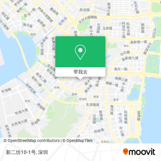 新二坊10-1号地图