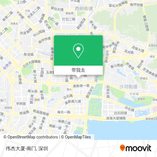 伟杰大厦-南门地图