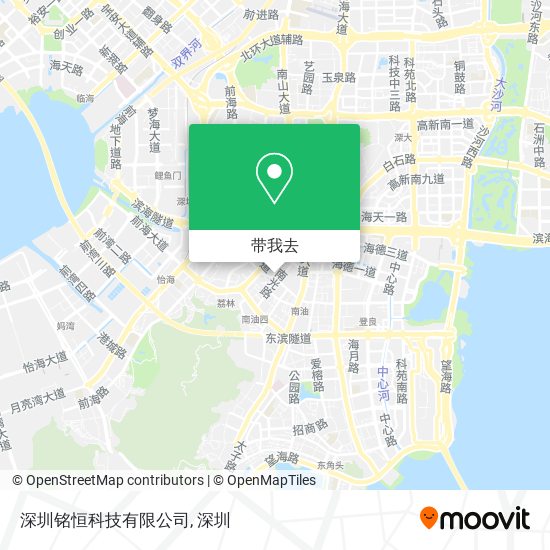 深圳铭恒科技有限公司地图