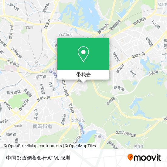 中国邮政储蓄银行ATM地图