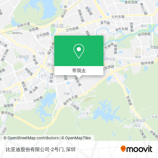 比亚迪股份有限公司-2号门地图