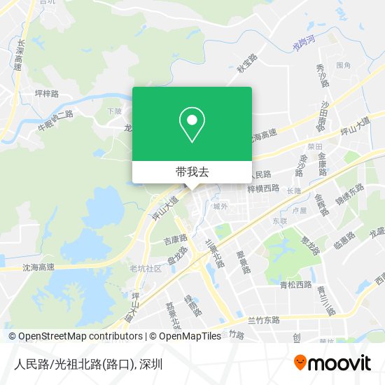 人民路/光祖北路(路口)地图