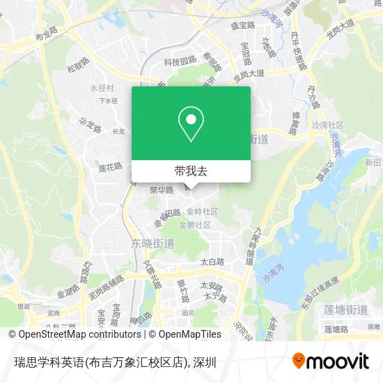 瑞思学科英语(布吉万象汇校区店)地图