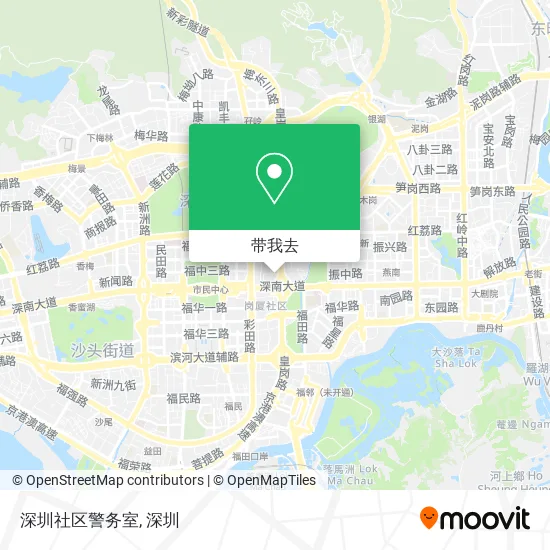 深圳社区警务室地图