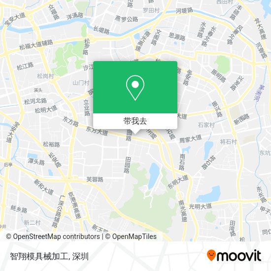 智翔模具械加工地图