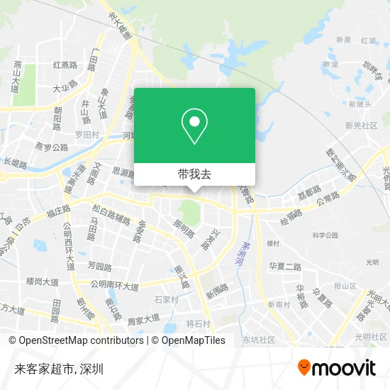 来客家超市地图