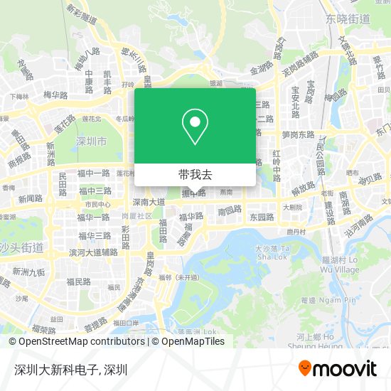 深圳大新科电子地图