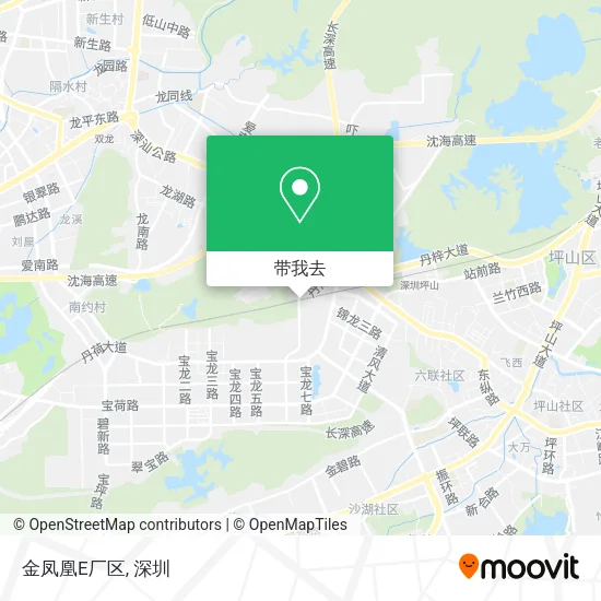 金凤凰E厂区地图