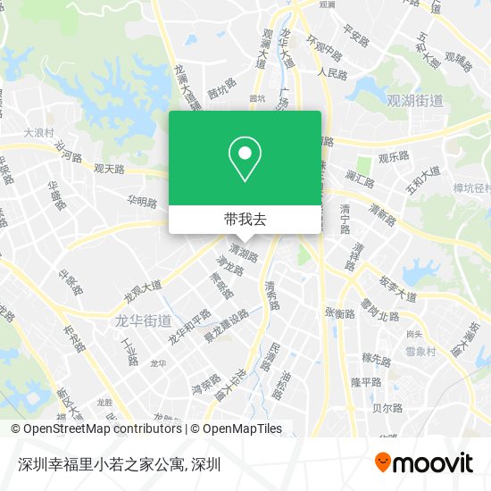 深圳幸福里小若之家公寓地图