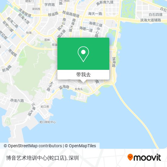 博音艺术培训中心(蛇口店)地图