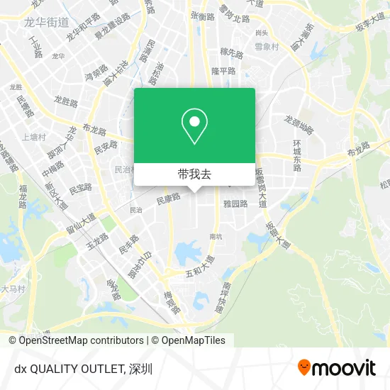 dx QUALITY OUTLET地图