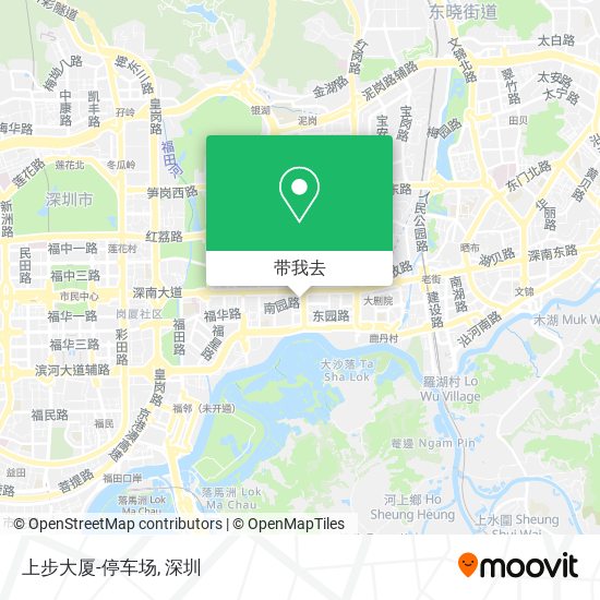 上步大厦-停车场地图